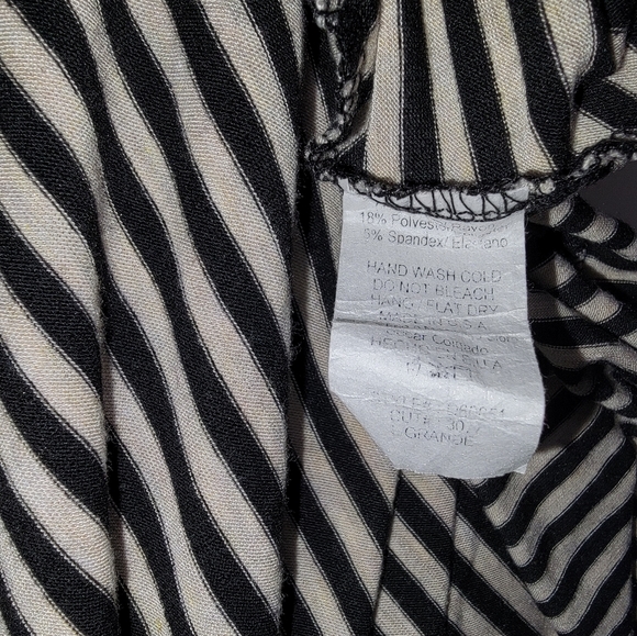 Striped Racerback Maxi Dress - Picture 4 of 5